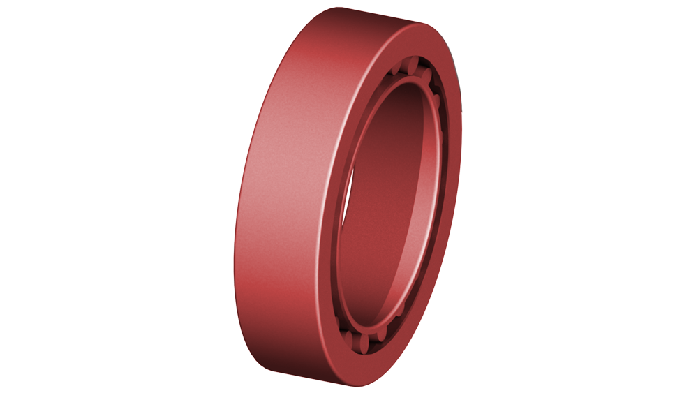 Lager groß rot für Richtmaschine | core sensing GmbH